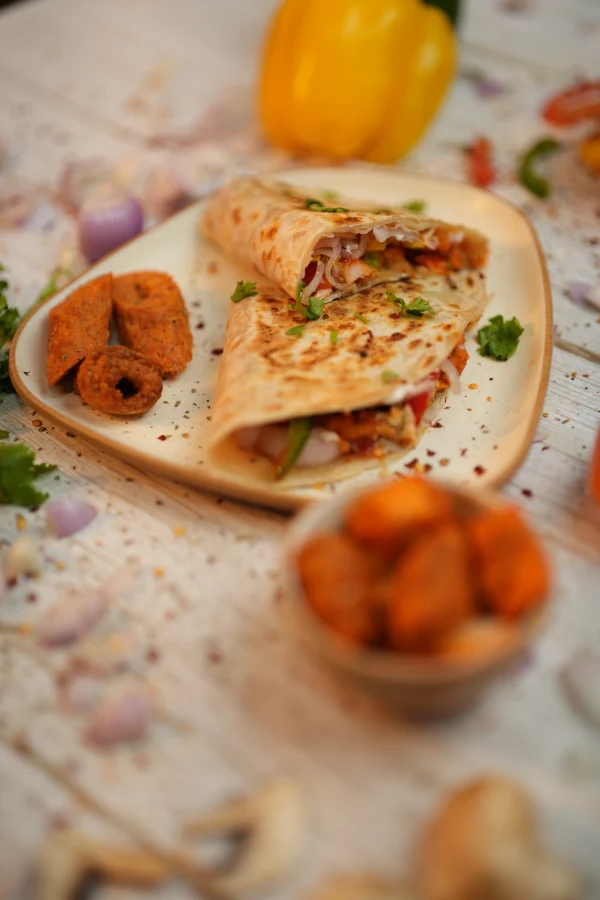 Butter Chicken ,Chicken Seek Kebab Taco