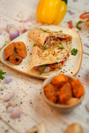 Garlic Chicken ,BBQ Chicken  Taco
